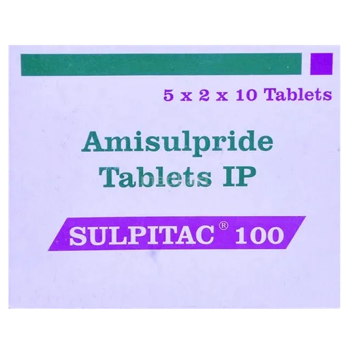 sulpitac 100mg tablet 10's